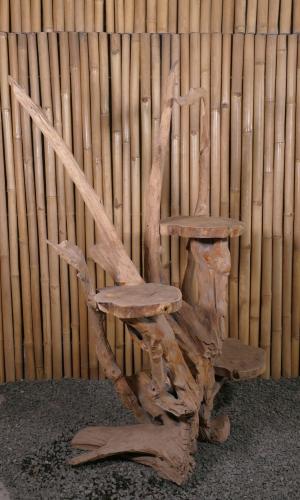 Product image of the product “Shelf made of teak wood about approx. 150cm height ”